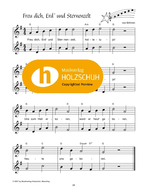 Freu dich, Erd und Sternenzelt